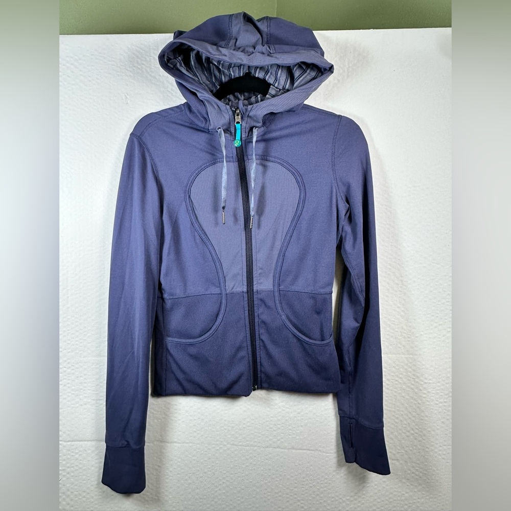 Lululemon Reversible Purple Hooded Jacket